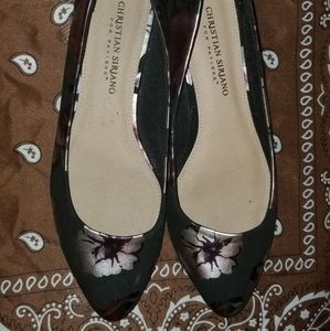 Christian Siriano pointed toe flats 7.5